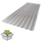 Suntuf 26 in. x 6 ft Solar Control Silver Polycarbonate Roof Panel, 10PK 400988 - alternate 1